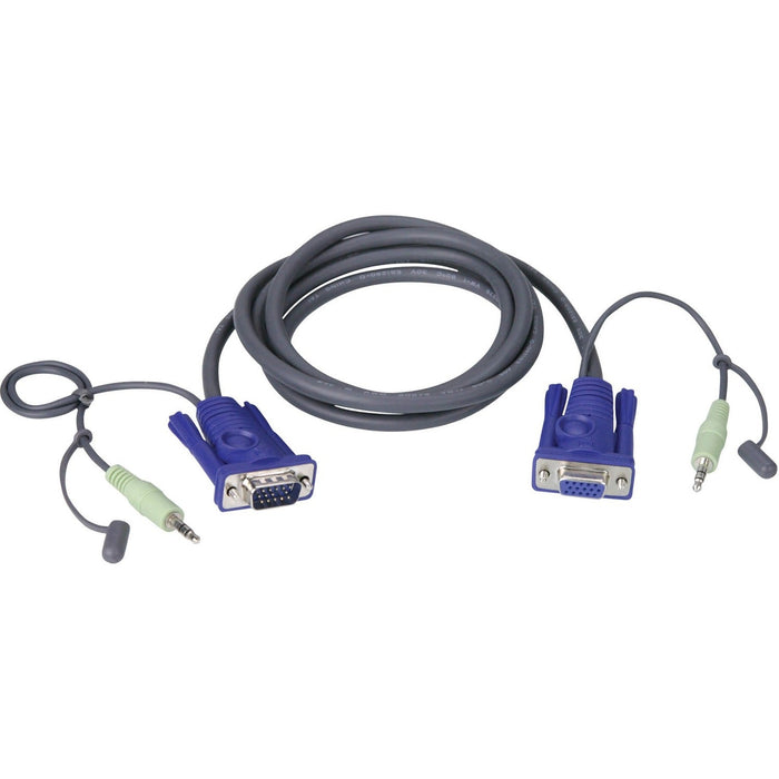 ATEN 1.8M VGA Cable with Audio