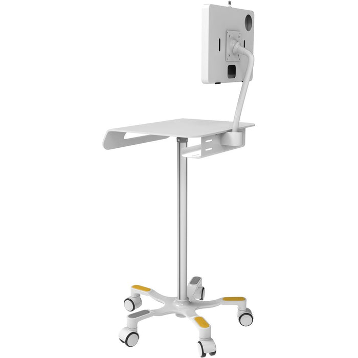 CTA Digital Medical Grade Anti-Microbial Floor Stand with Paragon Premium Locking Enclosure
