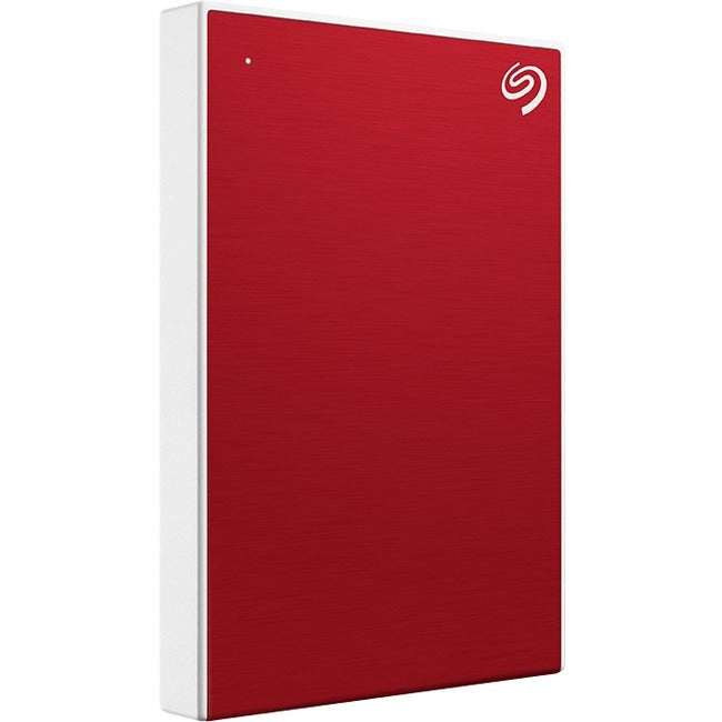 Seagate Backup Plus Slim STHN1000403 1 TB Portable Hard Drive - 2.5" External - Red