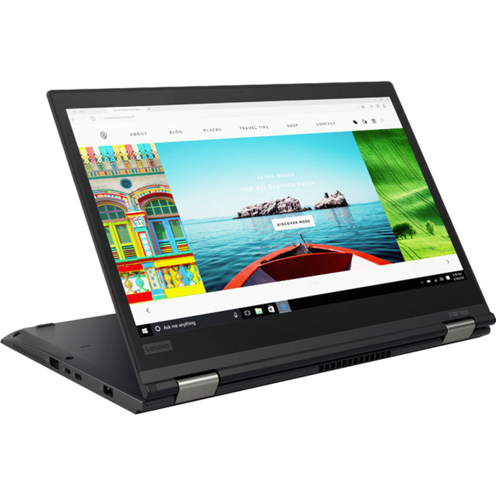 Lenovo ThinkPad X380 Yoga 20LJS0WL00 13.3" Touchscreen 2 in 1 Notebook - 1920 x 1080 - Intel Core i7 8th Gen i7-8550U Quad-core (4 Core) 1.80 GHz - 16 GB Total RAM - 512 GB SSD - Black
