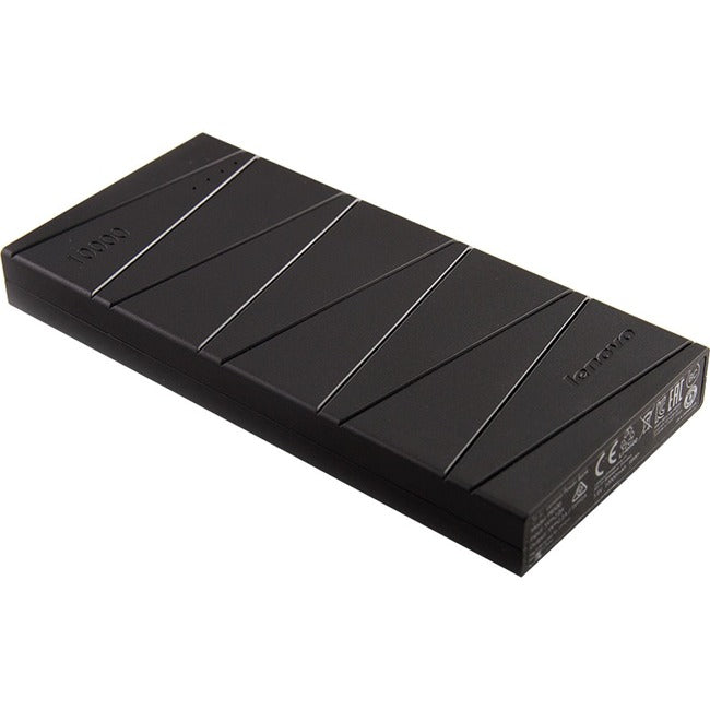 Lenovo Power Bank PB500 Black (10,000 mAh) - On the Go Phone/ Tablet Charger