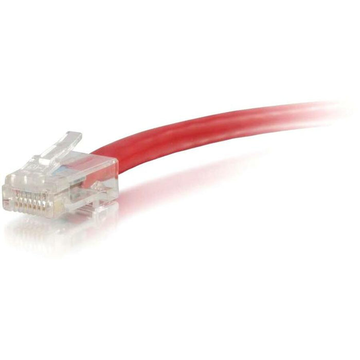 C2G-4ft Cat6 Non-Booted Unshielded (UTP) Network Patch Cable - Red