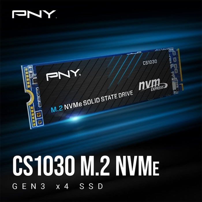 PNY CS1030 250 GB Solid State Drive - M.2 2280 Internal - PCI Express NVMe (PCI Express NVMe 3.0 x4)