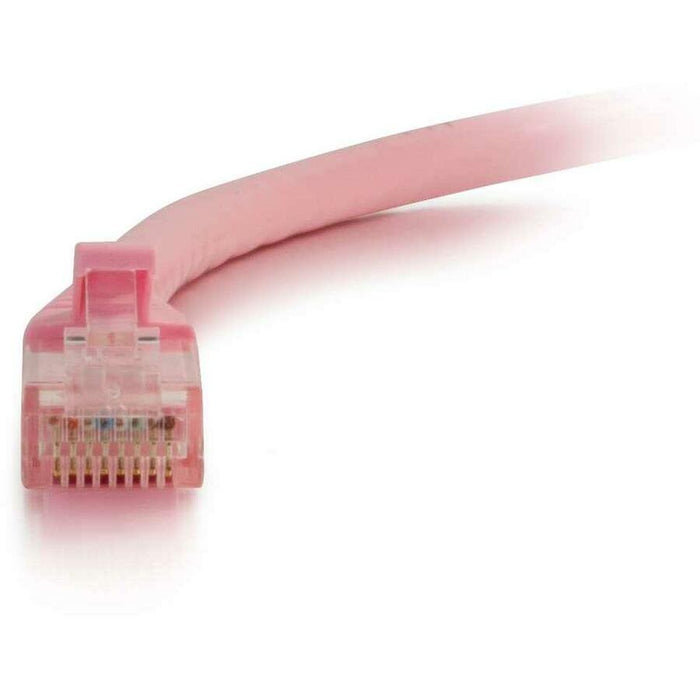C2G-100ft Cat6 Snagless Unshielded (UTP) Network Patch Cable - Pink