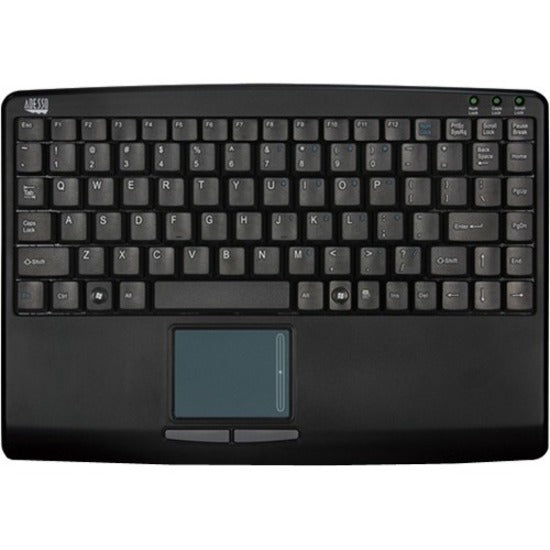 Adesso AKB-410UB Slim Touch Mini Keyboard with Built in Touchpad