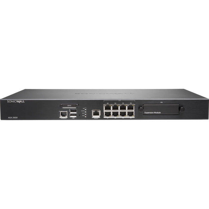 SonicWall NSA 2600 Network Security/Firewall Appliance