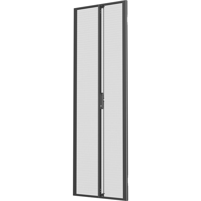 Vertiv 42U x 800mm Wide Split Perforated Doors Black