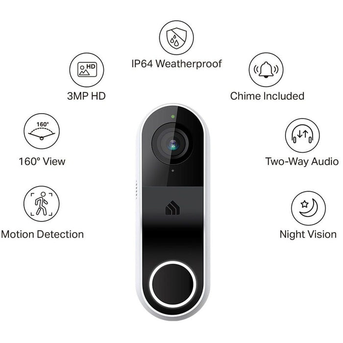 TP-Link Kasa Smart KD110 - Kasa Smart Doorbell