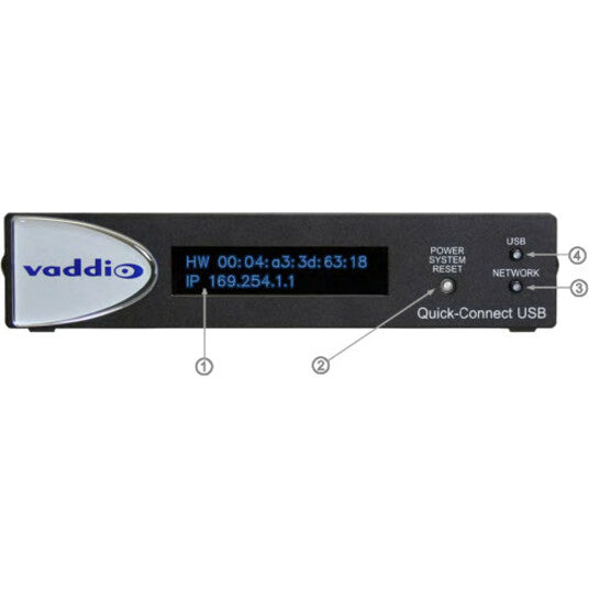 Vaddio WideSHOT Video Conferencing Camera - 1.3 Megapixel - 60 fps - USB 2.0 - 1 Pack(s)