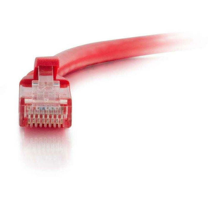 C2G-3ft Cat5e Snagless Unshielded (UTP) Network Patch Cable - Red