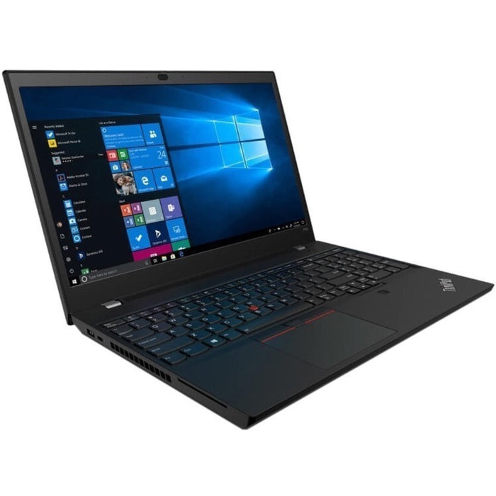 Lenovo ThinkPad P15v Gen 1 20TQ001NUS 15.6" Mobile Workstation - Full HD - 1920 x 1080 - Intel Xeon W-10855M Hexa-core (6 Core) 2.80 GHz - 16 GB Total RAM - 512 GB SSD - Glossy Black