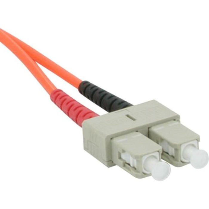 C2G-8m SC-SC 62.5/125 OM1 Duplex Multimode PVC Fiber Optic Cable - Orange