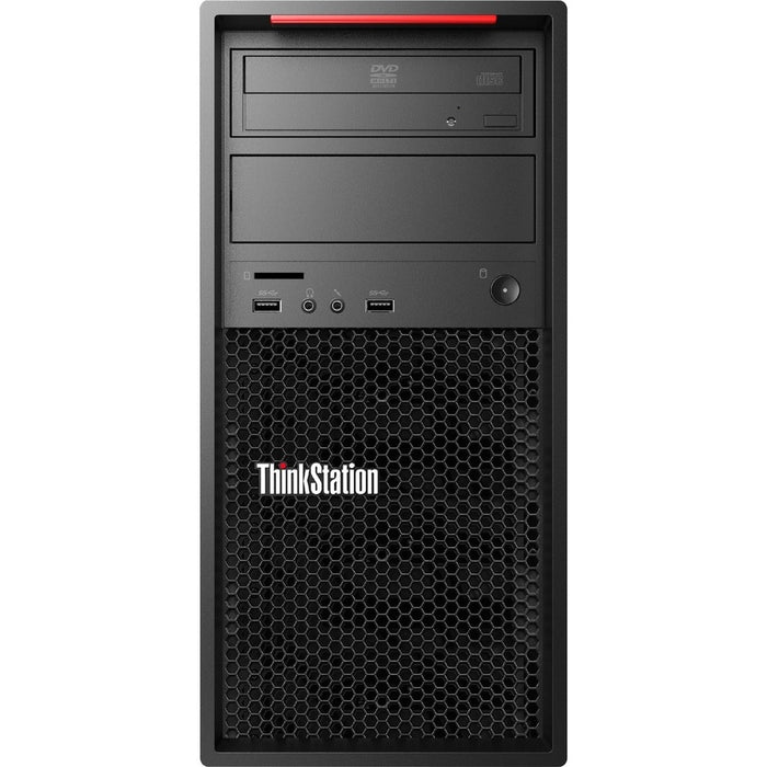 Lenovo ThinkStation P520c 30BX009HUS Workstation - 1 x Intel Xeon Quad-core (4 Core) W-2225 4.10 GHz - 32 GB DDR4 SDRAM RAM - 1 TB SSD - Tower