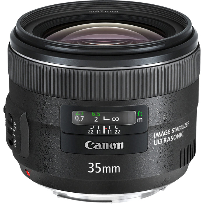 Canon - 35 mm - f/2 - Wide Angle Fixed Lens for Canon EF/EF-S