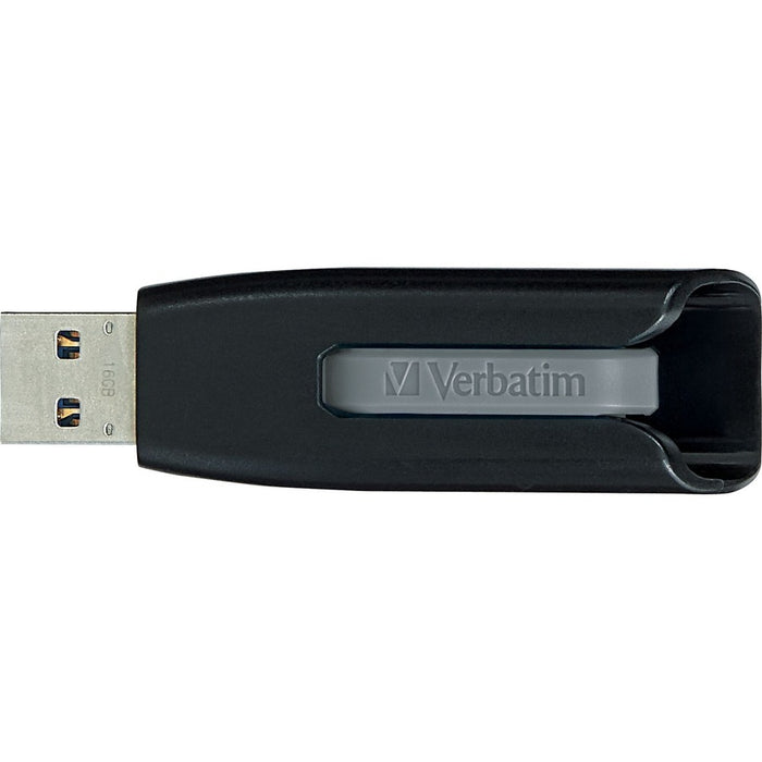 128GB Store 'n' Go&reg; V3 USB 3.2 Gen 1 Flash Drive - Gray