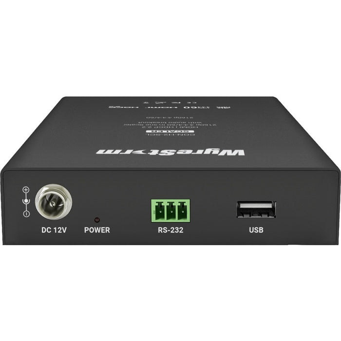 WyreStorm 2160p 4:4:4/60 In-Line HDMI Scaler with Audio Breakout