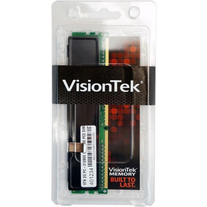 VisionTek 2GB DDR3 1333 MHz (PC3-10600) CL9 DIMM Low Profile Heat Spreader - Desktop