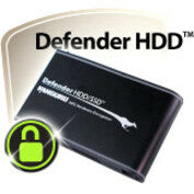 Kanguru Defender HDD Hardware Encrypted Secure USB3.0 External Hard Drive, 4T