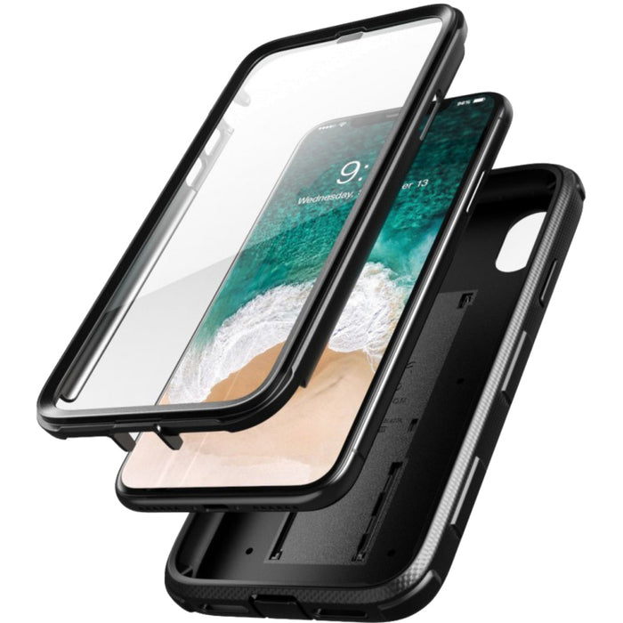 i-Blason Armorbox Carrying Case (Holster) Apple iPhone X Smartphone - Black