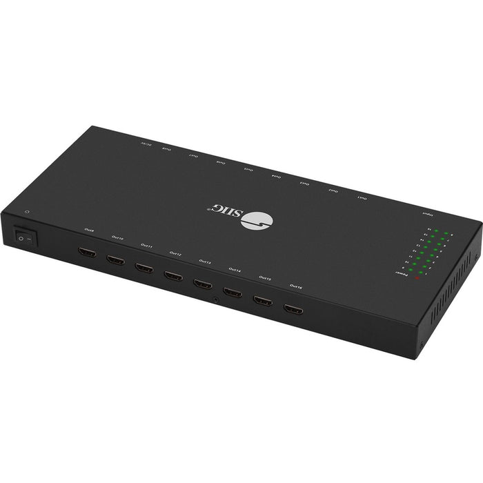 SIIG 1x16 HDMI Splitter with 3D and 4Kx2K