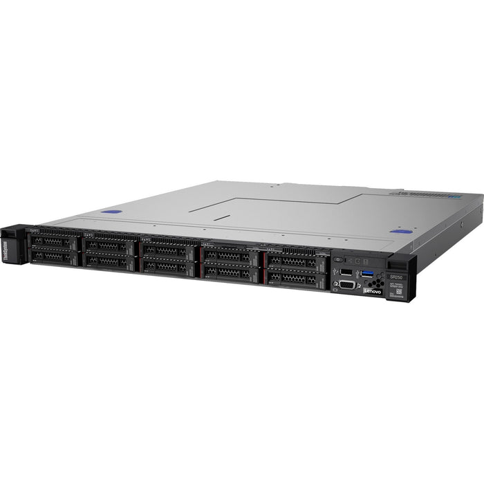 Lenovo ThinkSystem SR250 7Y52A00JNA 1U Rack Server - 1 x Intel Xeon E-2146G 3.50 GHz - 8 GB RAM - Serial ATA/600 Controller