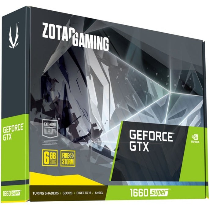 Zotac NVIDIA GeForce GTX 1660 SUPER Graphic Card - 6 GB GDDR5