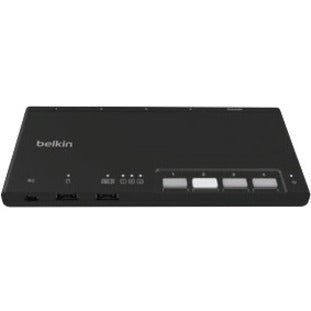 Belkin 4-Port Modular Secure KM Switch PP4.0 W/ Remote