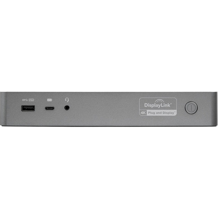 Star Tech.com USB-C & USB-A Dock - Hybrid Universal Laptop Docking Station with Dual Monitor Display 4K 60Hz HDMI & DisplayPort - 60W PD