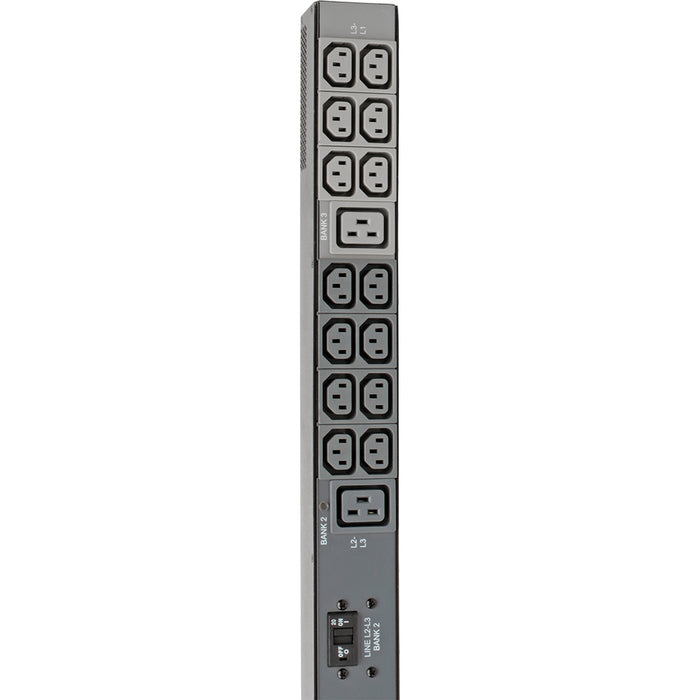 Tripp Lite 3-Phase PDU Monitored 10kW 200/208/240V 42 C13; 6 C19; L21-30P
