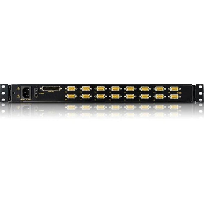 ATEN 16-Port 17in. Single Rail LCD KVM Bundle-TAA Compliant