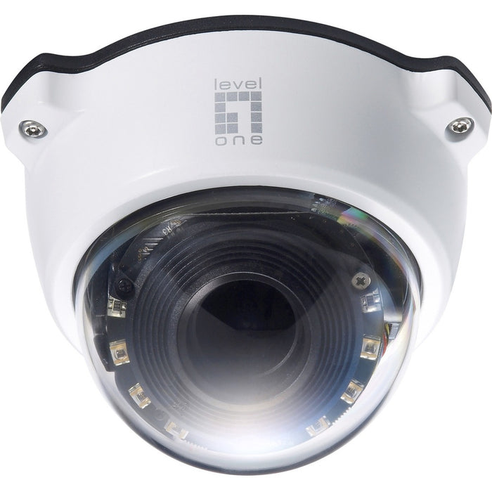 LevelOne 2 Megapixel HD Network Camera - Color - Dome