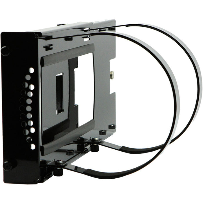 Rocstor Rocmount Pro-M DRM 4U Rackmount, Desk or Wall Mount Kit is for a Single Mac Pro Computer - Mount a single Mac&reg; Pro into a rack cabinet, Desk, or against the wall
