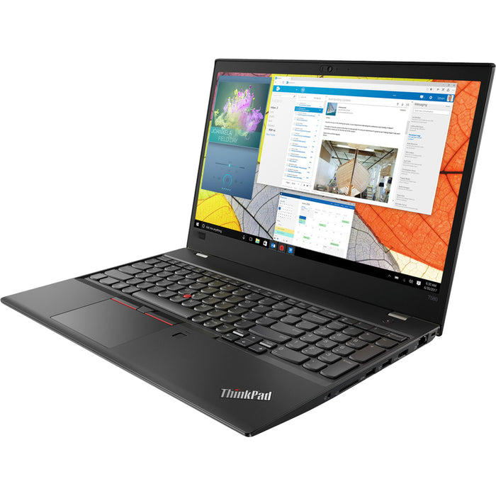 Lenovo ThinkPad T580 20LAS1N500 15.6" Notebook - 1920 x 1080 - Intel Core i5 8th Gen i5-8350U Quad-core (4 Core) 1.70 GHz - 8 GB Total RAM - 128 GB SSD - Graphite Black