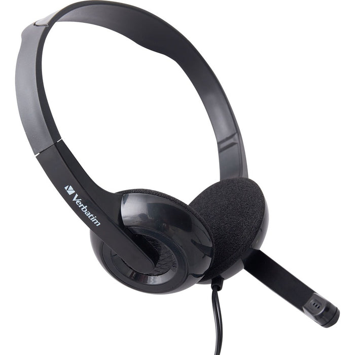 Verbatim Stereo Headset with Microphone