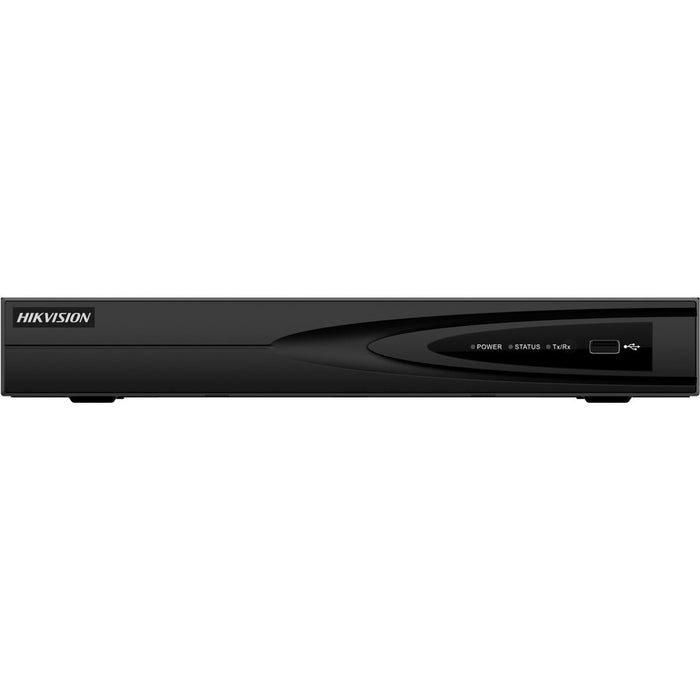 Hikvision 4K Plug and Play Network Video Recorder with PoE - 4 TB HDD