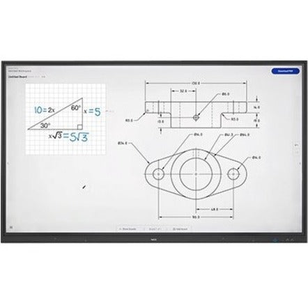NEC Display 86" UHD Collaborative Board