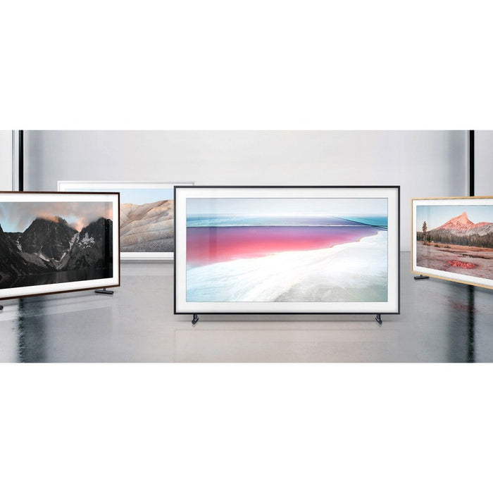 Samsung 2020 75" The Frame Customizable Bezel - White