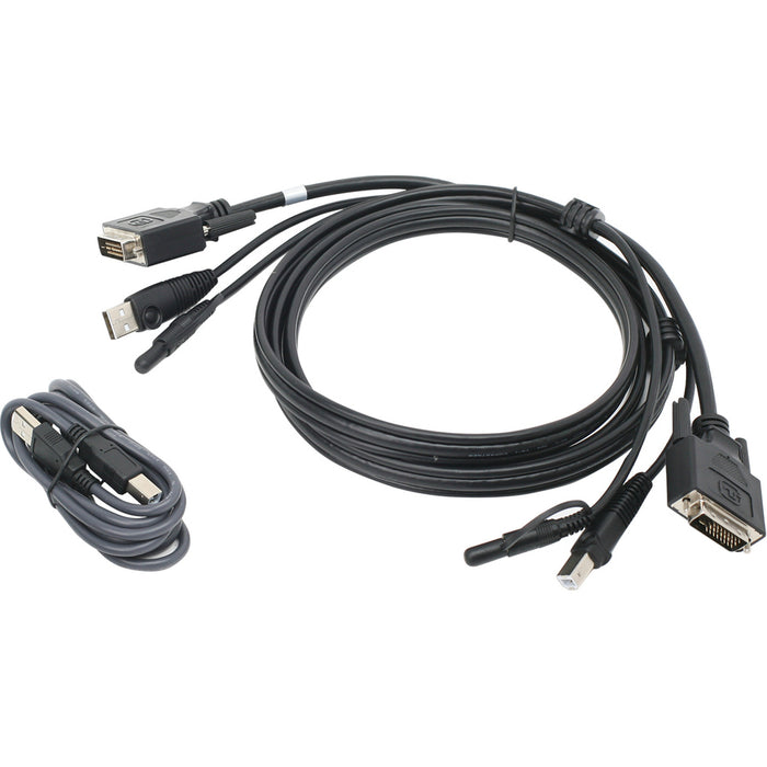 IOGEAR 6 Ft. DVI, USB KVM Cable Kit with Audio (TAA)