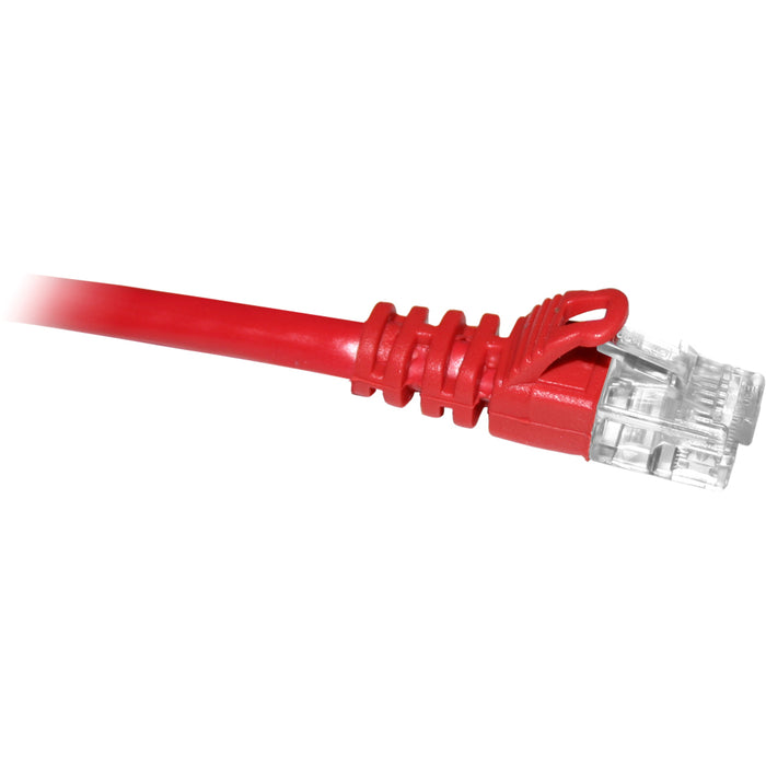 ClearLinks 3FT Cat5E 350MHZ Red Molded Snagless Patch Cable