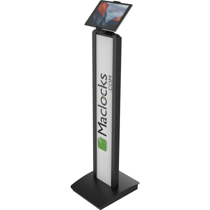 Universal Tablet Cling 2.0 Branded Floor Stand Mount BrandME - Black