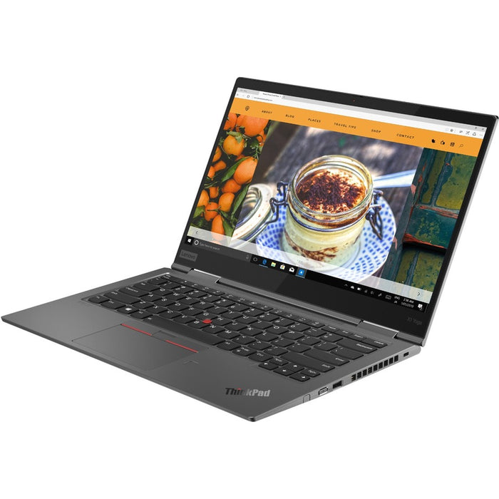Lenovo ThinkPad X1 Yoga Gen 5 20UB000XUS LTE, UMTS 14" Touchscreen 2 in 1 Notebook - WQHD - 2560 x 1440 - Intel Core i7 10th Gen i7-10610U Quad-core (4 Core) 1.80 GHz - 16 GB Total RAM - 512 GB SSD - Iron Gray