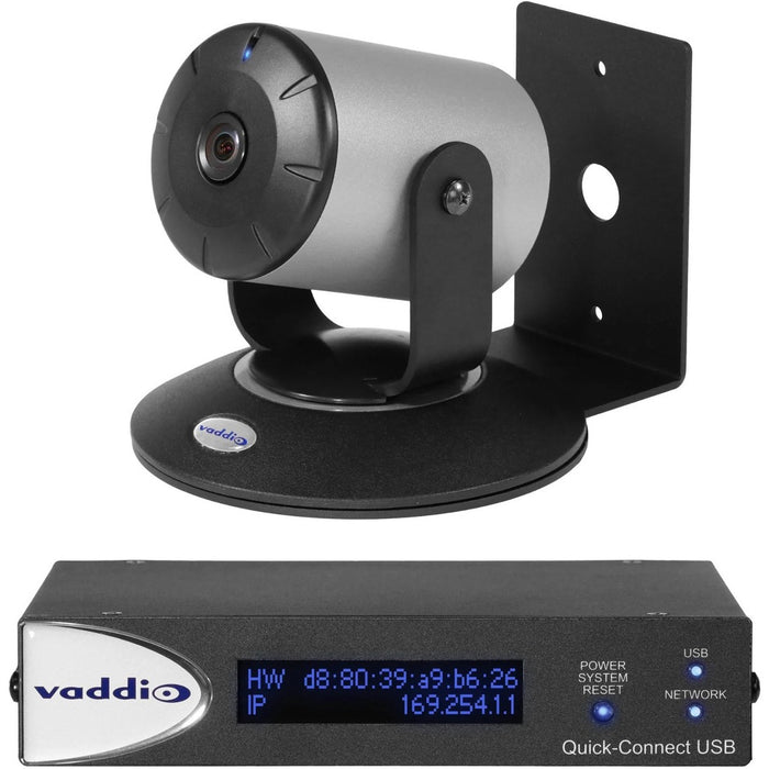 Vaddio WideSHOT Video Conferencing Camera - 2.1 Megapixel - 60 fps - Silver, Black
