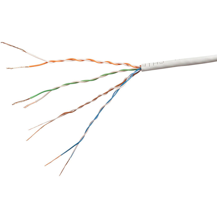 Monoprice SlimRun Cat6 28AWG UTP Ethernet Network Cable, 2ft White