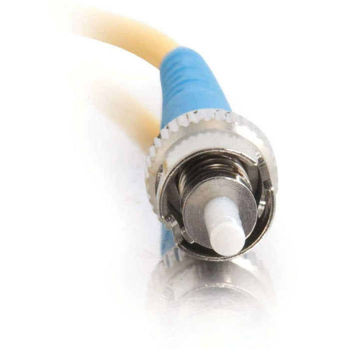 C2G-3m ST-ST 9/125 OS1 Simplex Singlemode PVC Fiber Optic Cable - Yellow