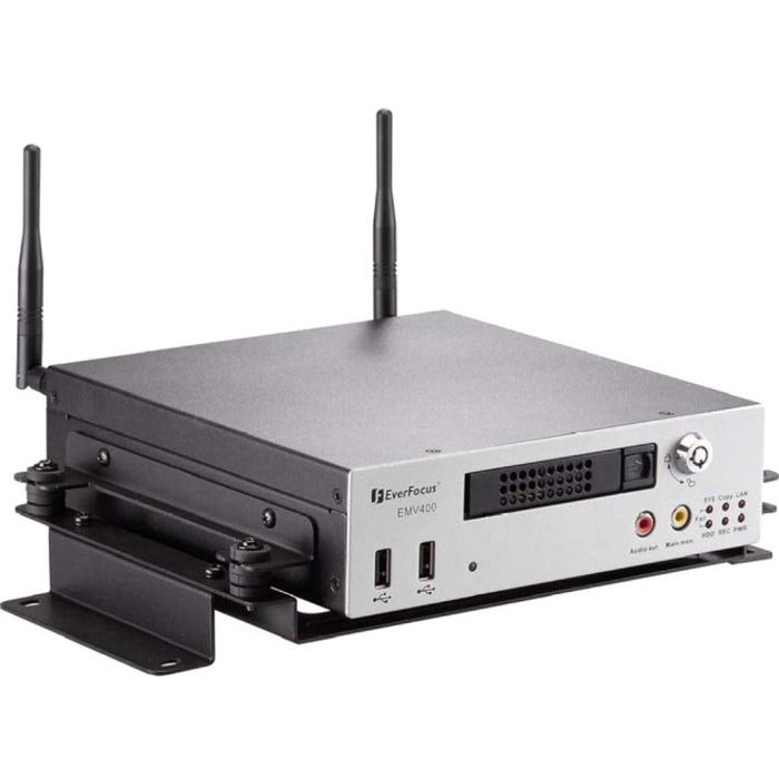 EverFocus Compact 4 Channel Hot-Swap H.264 Mobile Digital Video Recorder - 500 GB HDD