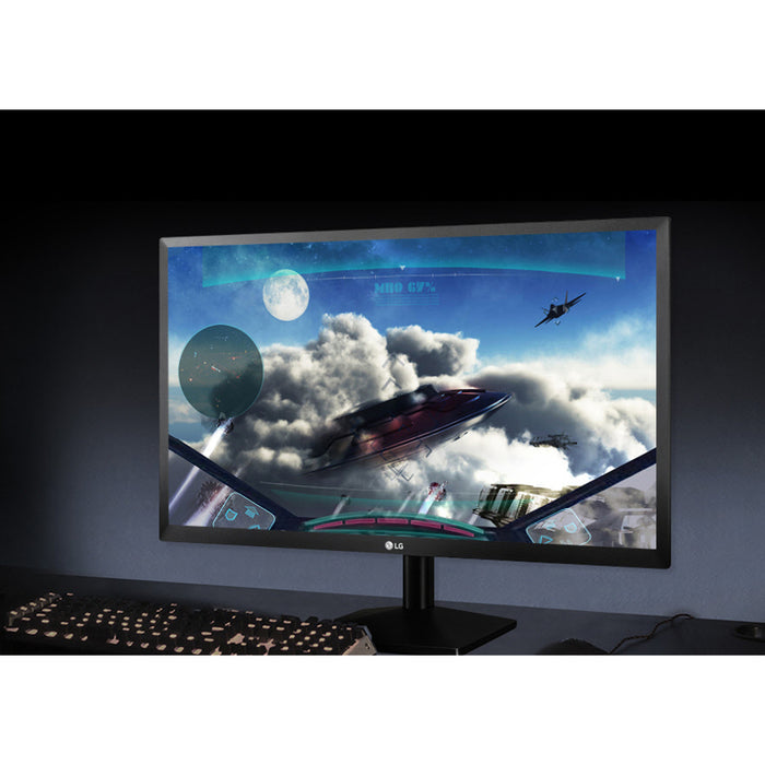 LG 27MK400H-B 27" Full HD LED Gaming LCD Monitor - 16:9 - Matte Black