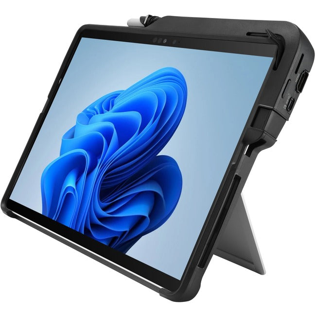 Kensington BlackBelt Rugged Carrying Case Microsoft Surface Pro 8 Notebook, Card Reader - Black - TAA Compliant