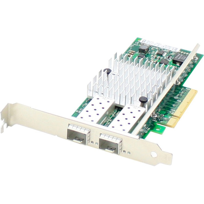 AddOn QLogic QLE8242-SR-CK Comparable 10Gbs Dual SFP+ Port 300m Network Interface Card with 2 10GBase-SR SFP+ Transceivers