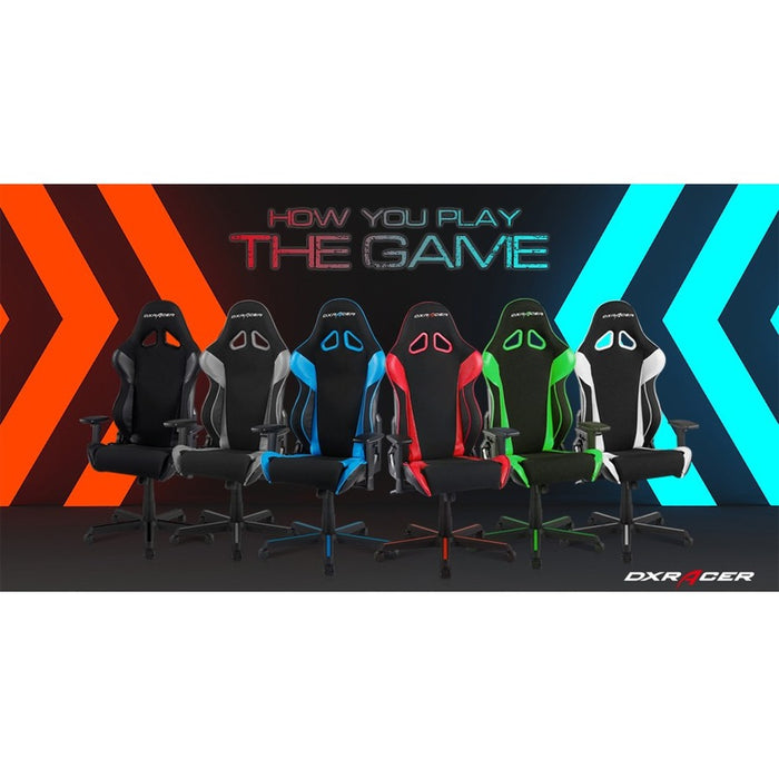 DXRacer Racing Series Conventional Strong Mesh and PU Leather RAA106/NG