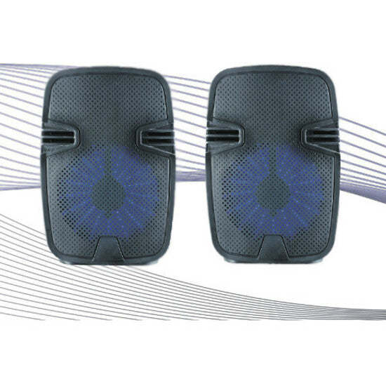 Naxa NDS-8007D Portable Bluetooth Speaker System - Black